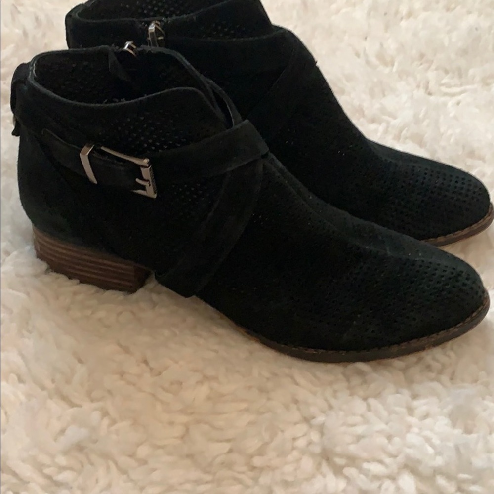 Vince Camuto perforated bootie